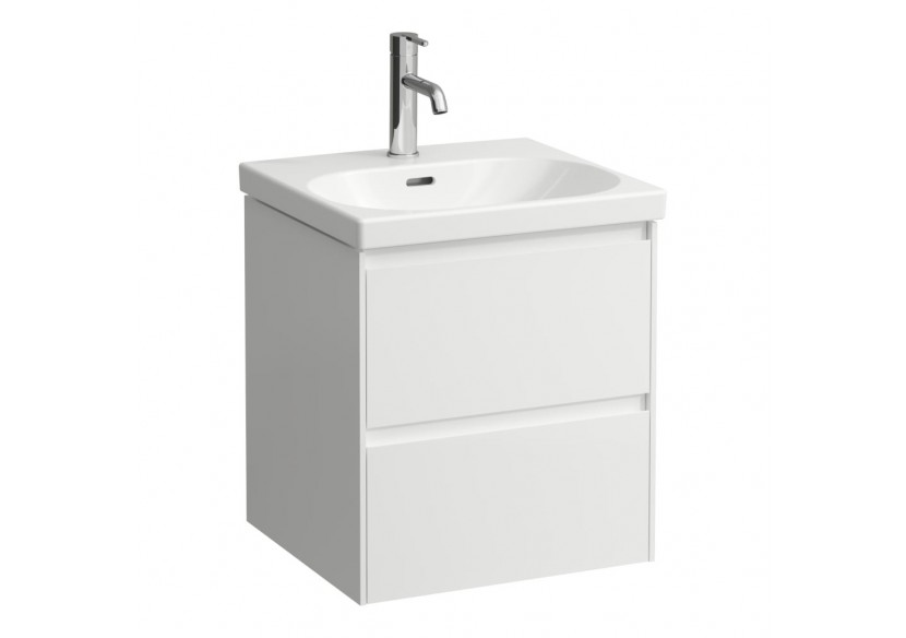 Meuble sous lavabo 2 tiroirs Lani Blanc mat 480 x 450 x 515 mm - H4035121122601 - Laufen Meuble sous lavabo 2 tiroirs Lani Blanc mat 480 x 450 x 515 mm - H4035121122601 - Laufen