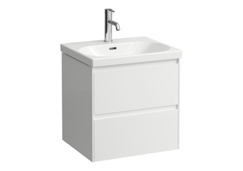 Meuble sous lavabo 2 tiroirs Lani Blanc mat 535 x 450 x 515 mm - H4035221122601 - Laufen Meuble sous lavabo 2 tiroirs Lani Blanc mat 535 x 450 x 515 mm - H4035221122601 - Laufen