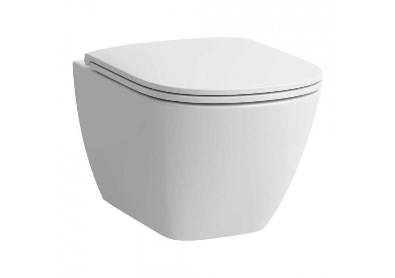 Cuvette suspendue sans bride Lua Blanc LCC 520 x 360 x 345 mm - H8200804000001 - Laufen