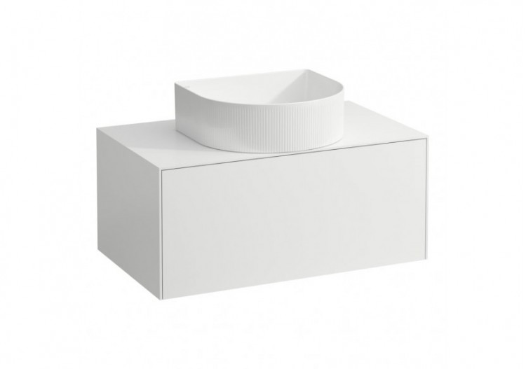 Meuble sous lavabo Sonar Blanc mat 775 x 455 x 340 mm - H4054110341701 - Laufen