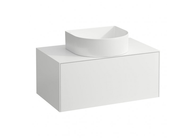 Meuble sous lavabo Sonar Blanc mat 775 x 455 x 340 mm - H4054110341701 - Laufen