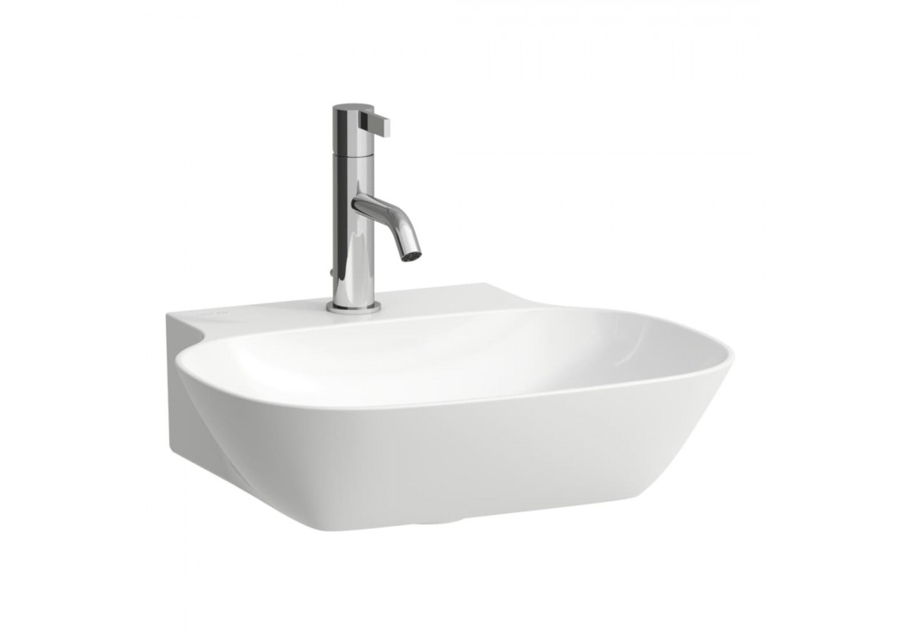 Lave-mains à poser sur plan Ino Noir mat 450 x 410 x 145 mm - H8163007161041 - Laufen