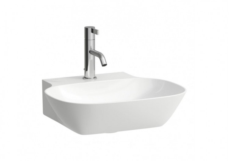 Lave-mains à poser sur plan Ino Graphite mat 450 x 410 x 145 mm - H8163007581091 - Laufen