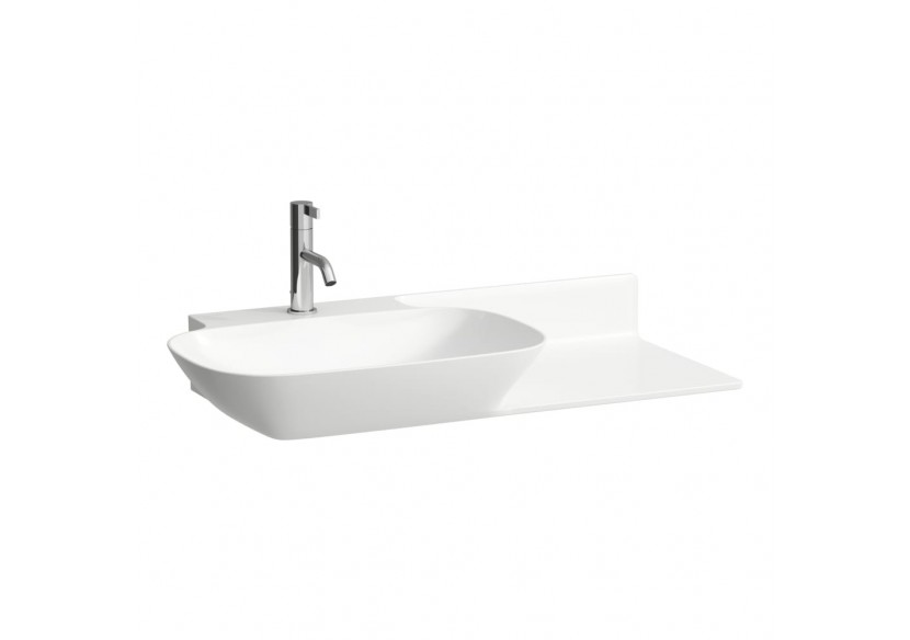 Lavabo mural ou à poser sur meuble Ino Graphite mat 900 x 450 x 145 mm - H8133027581111 - Laufen