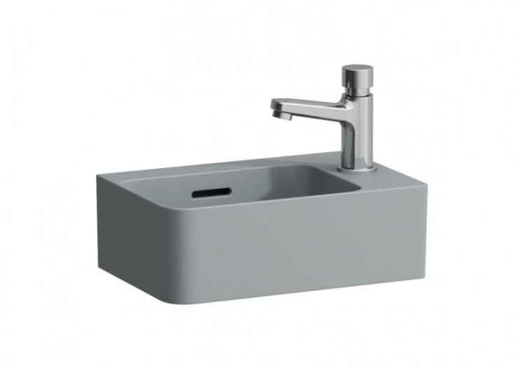 Lave-mains Val Graphite mat 340 x 220 x 115 mm - H8152807581061 - Laufen