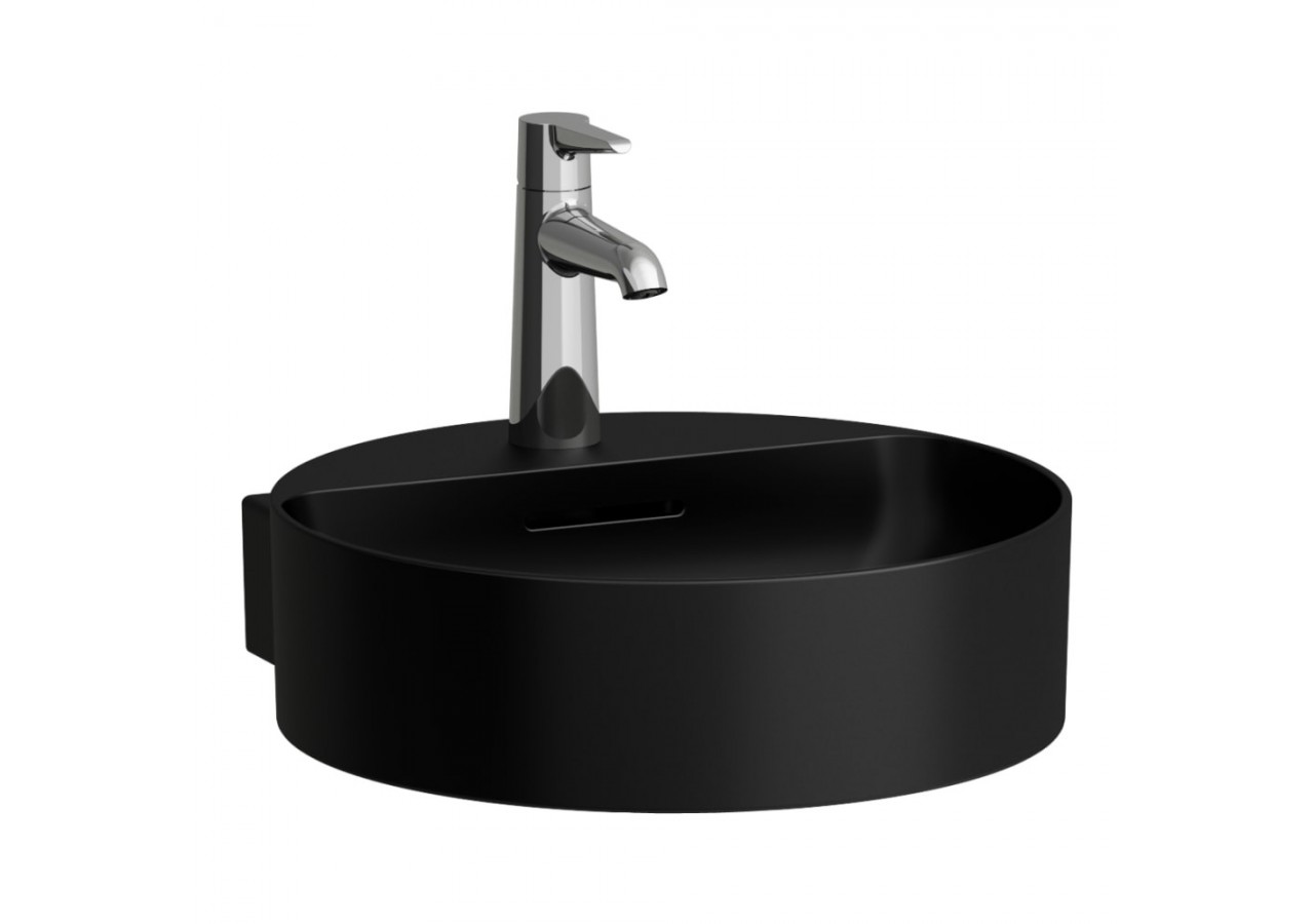 Lave-mains Val Noir mat 400 x 425 x 155 mm - H8112817161091 - Laufen