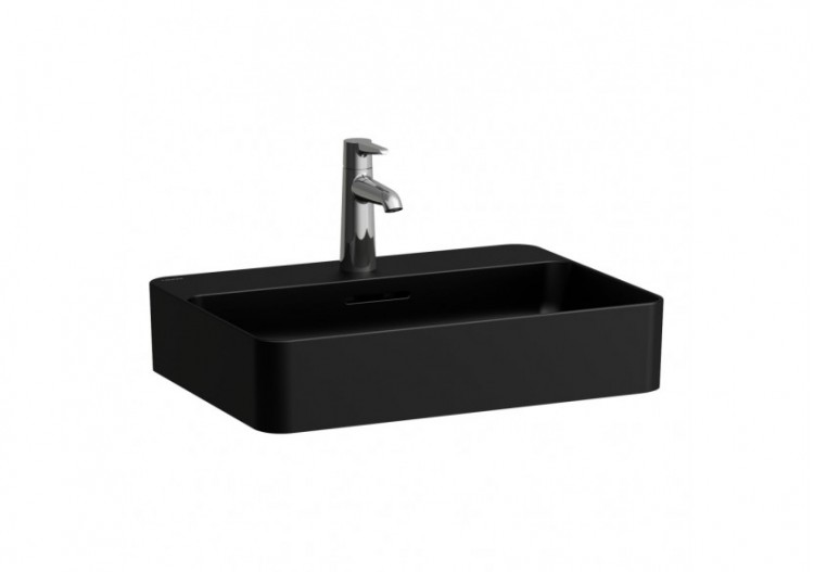 Lave-mains à poser Val Noir mat 550 x 400 x 150 mm - H8122847161081 - Laufen
