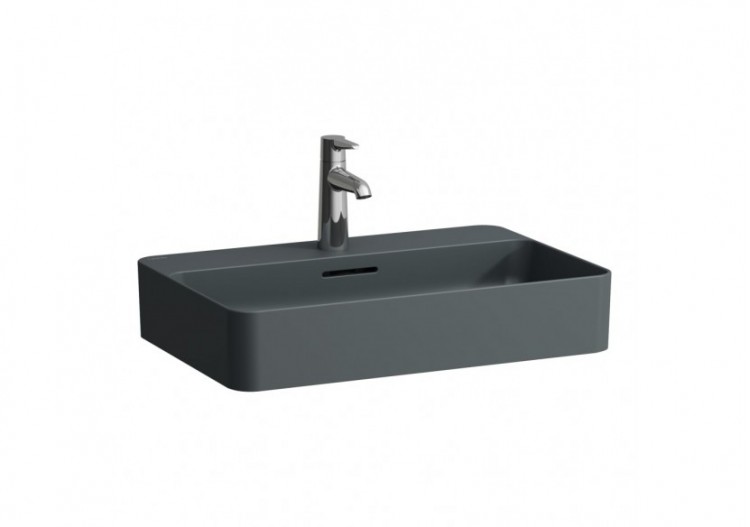 Lavabo à poser Val Graphite mat 600 x 400 x 115 mm - H8122857581041 - Laufen