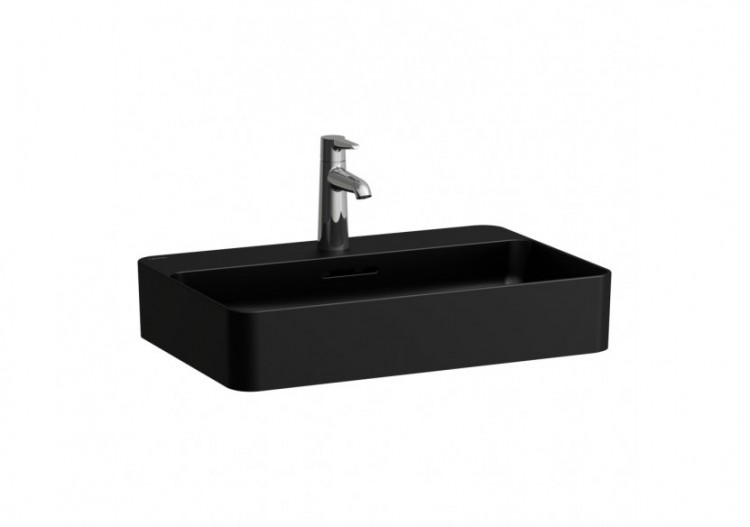 Lavabo à poser Val Noir mat 600 x 400 x 150 mm - H8122857161081 - Laufen