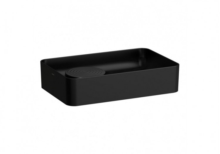 Vasque à poser Val Noir mat 550 x 360 x 145 mm - H8122827161091 - Laufen