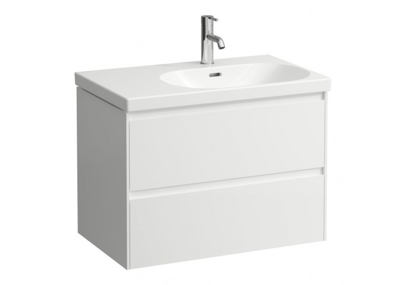 Meuble sous lavabo 2 tiroirs Lani Blanc mat 735 x 450 x 515 mm - H4035821122601 - Laufen Meuble sous lavabo 2 tiroirs Lani Blanc mat 735 x 450 x 515 mm - H4035821122601 - Laufen