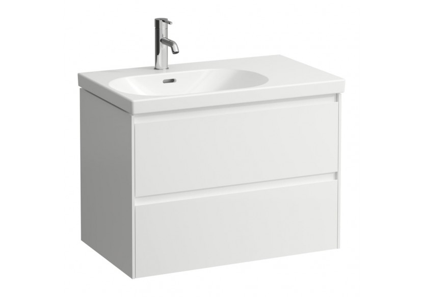 Meuble sous lavabo 2 tiroirs Lani Blanc mat 735 x 450 x 515 mm - H4035921122601 - Laufen Meuble sous lavabo 2 tiroirs Lani Blanc mat 735 x 450 x 515 mm - H4035921122601 - Laufen