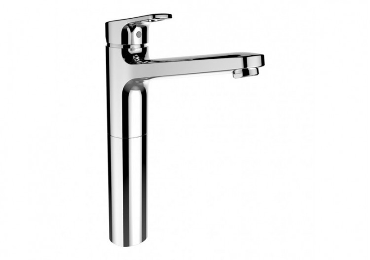 Mitigeur de lavabo rehaussé bec sans vidage Citypro - HF500914100000 - Laufen