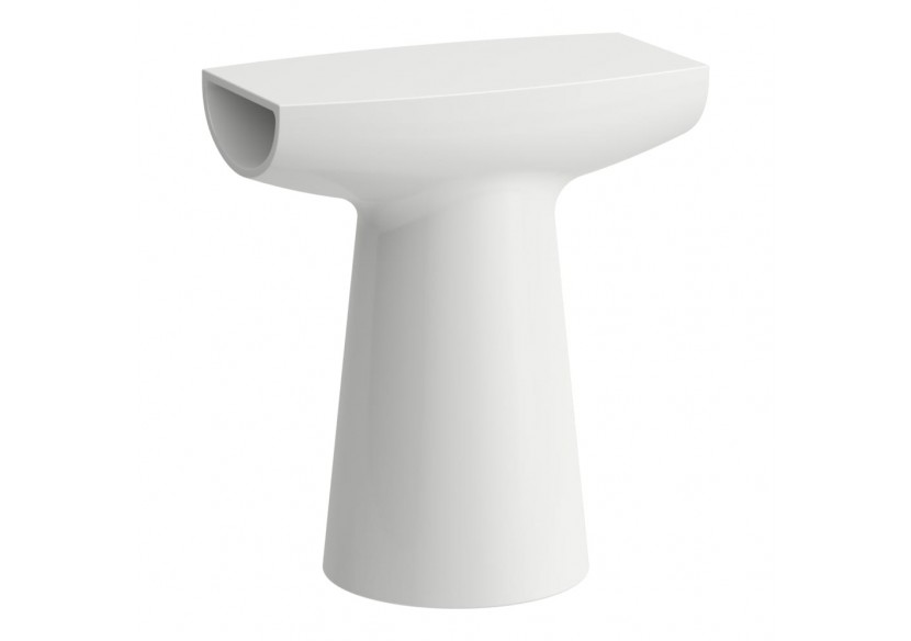 Sculpture 'Baboon' en céramique Home Blanc mat - H8702617570001 - Laufen