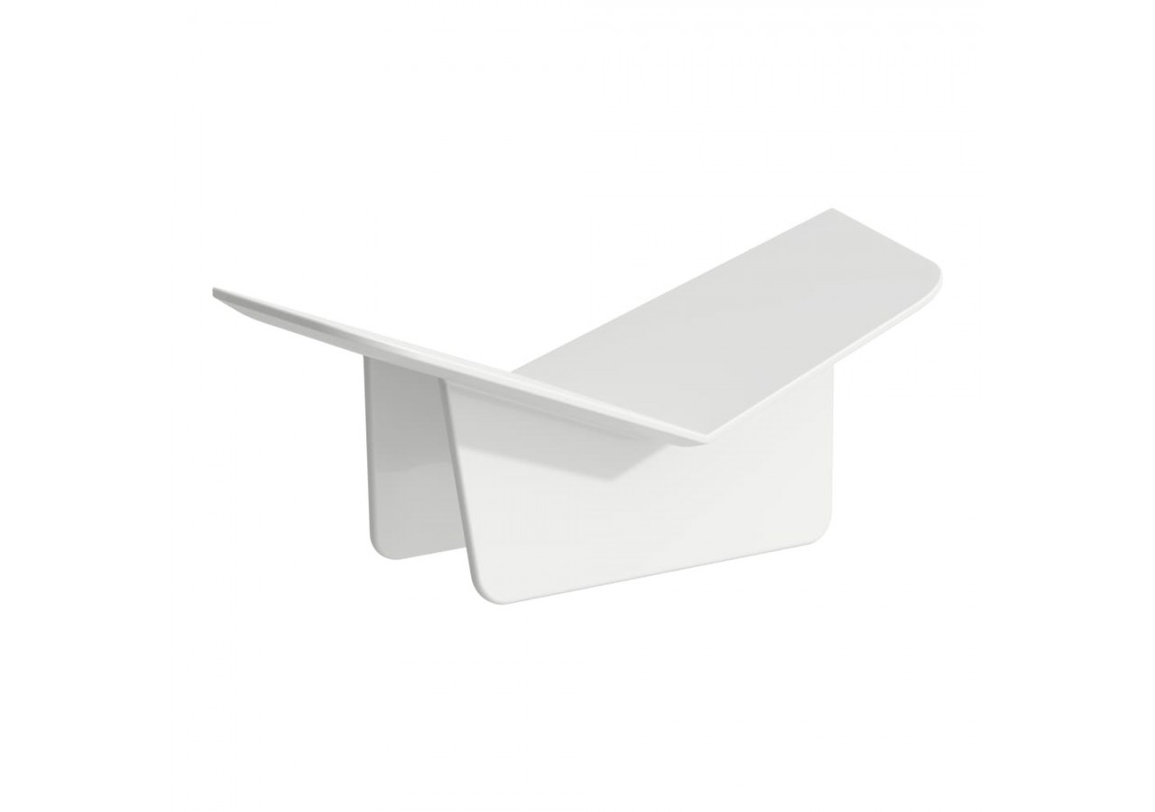 Porte-livre/revue 'Libro' en céramique Home Blanc mat - H8777787570001 - Laufen