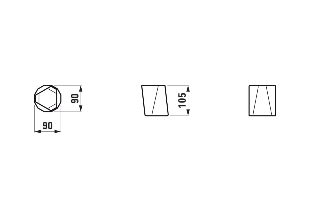 Verre 'Trio' en céramique Home Blanc - H8777740000001 - Laufen