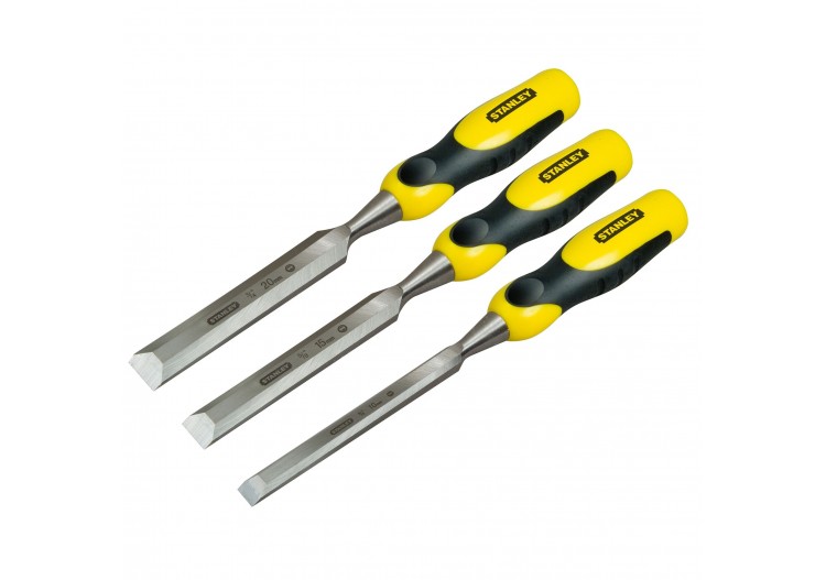 CISEAU A BOIS BIMATIERE - JEU DE 3PCS - 2-16-887 - Stanley