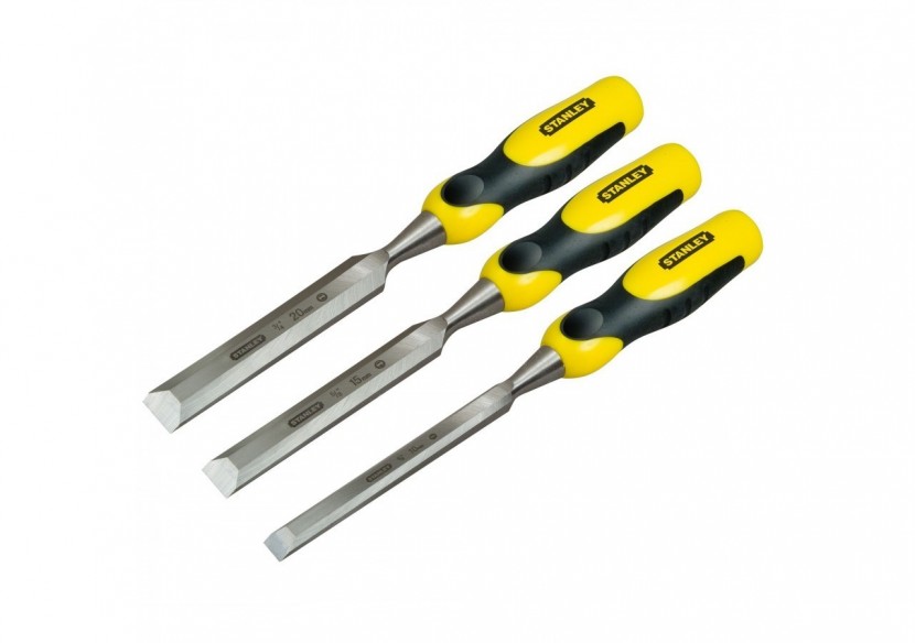 CISEAU A BOIS BIMATIERE - JEU DE 3PCS - 2-16-887 - Stanley