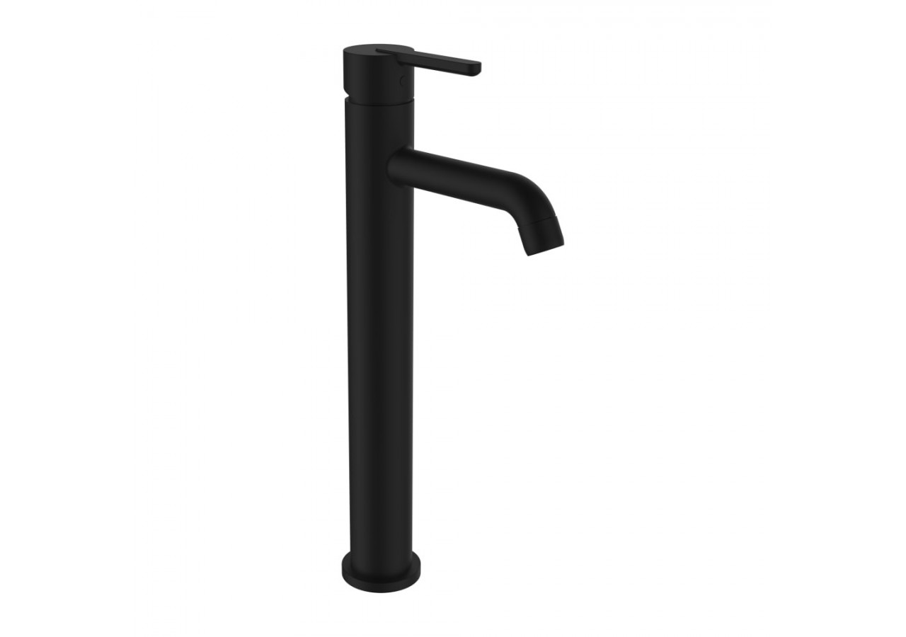 Mitigeur de lavabo réhaussé cartouche Eco+ bec fixe Lua - H3110880811201 - Laufen