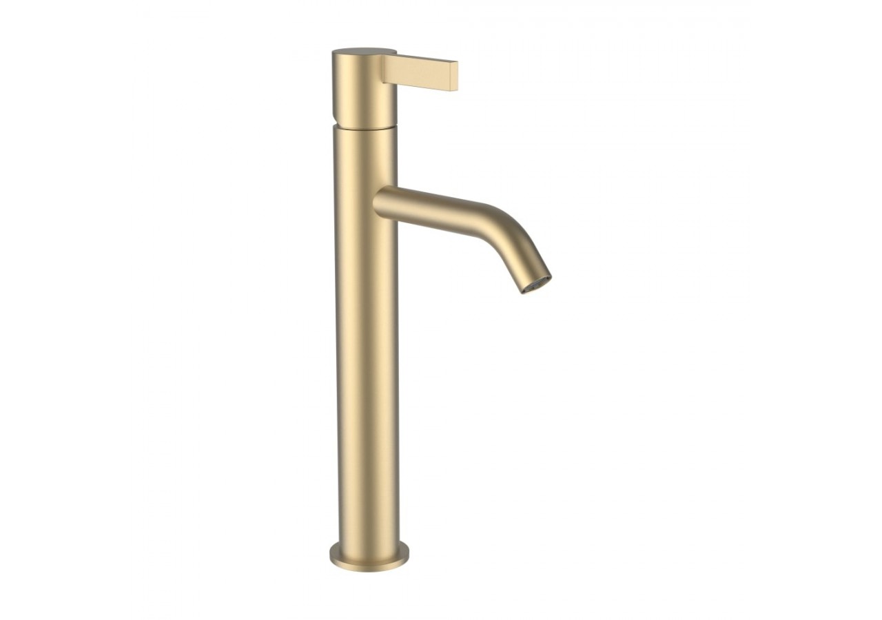 Mitigeur de lavabo rehaussé bec fixe sans vidage Kartell - H3113380831201 - Laufen