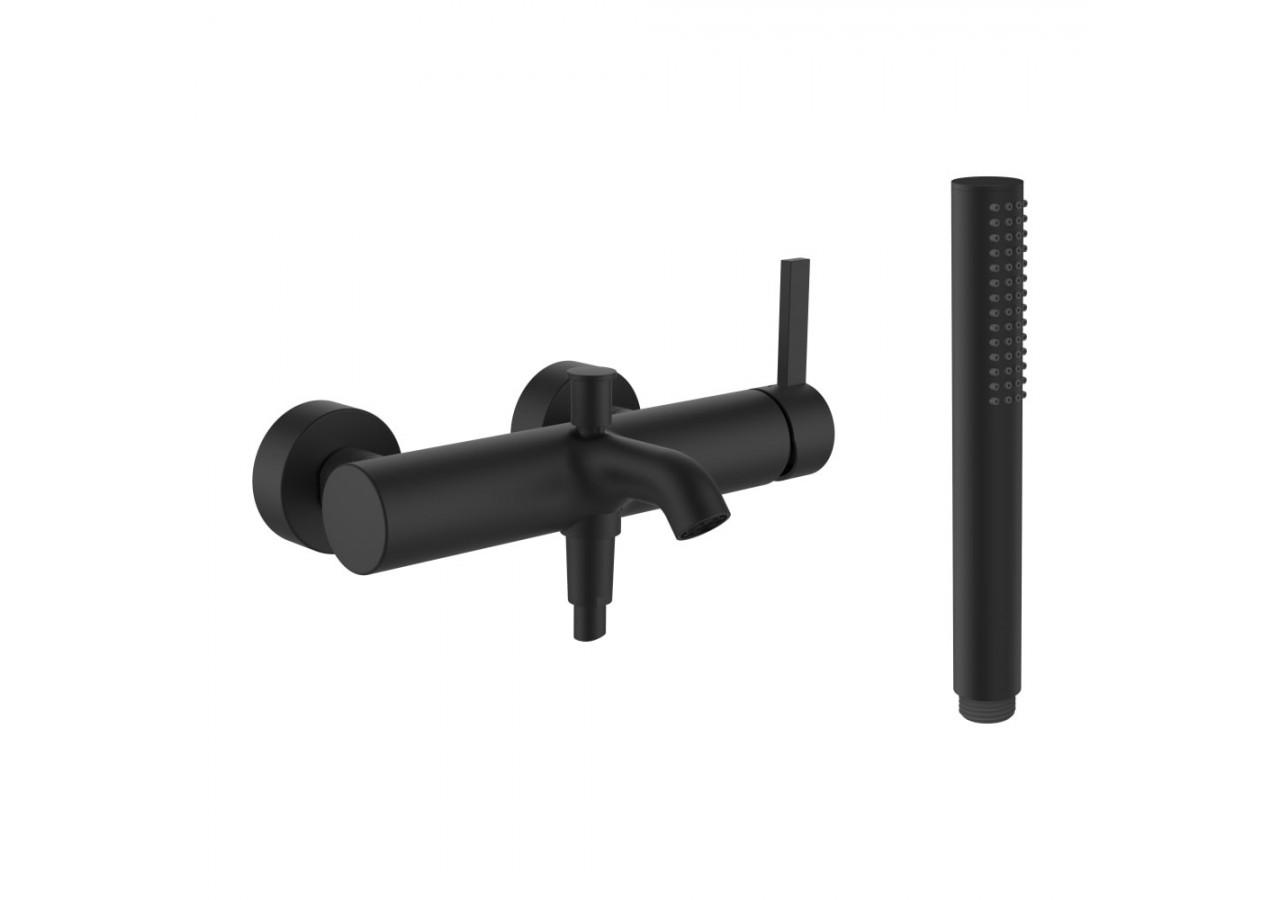 Mitigeur de bain avec flexible et douchette à main TwinStick Kartell - H3213370811411 - Laufen
