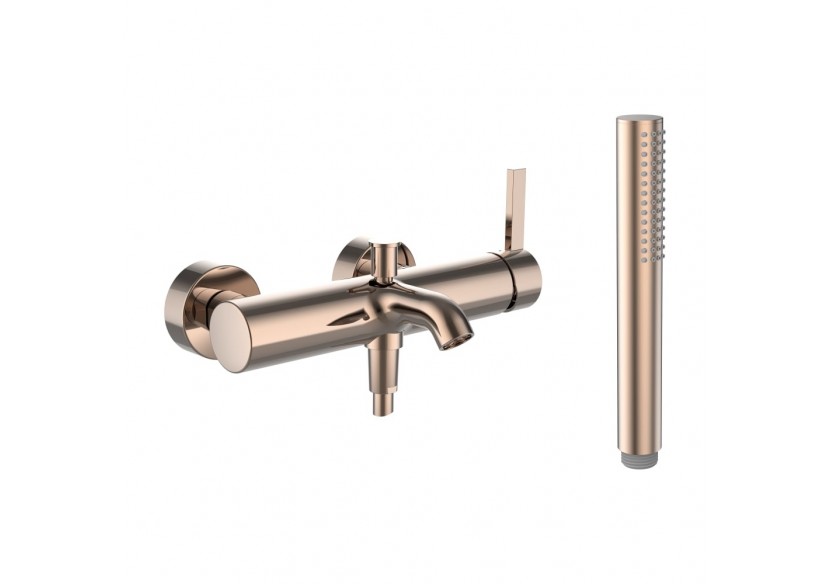 Mitigeur de bain avec flexible et douchette à main TwinStick Kartell - H3213370821411 - Laufen