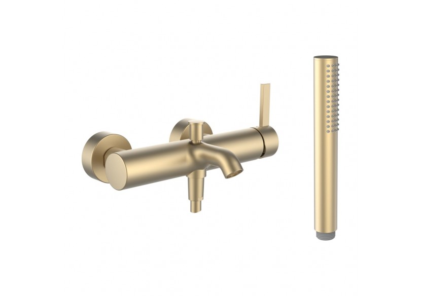 Mitigeur de bain avec flexible et douchette à main TwinStick Kartell - H3213370831411 - Laufen