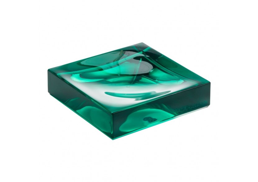 Porte-savon 'Boxy' matière plastique Kartell Vert émeraude - H3833300920001 - Laufen