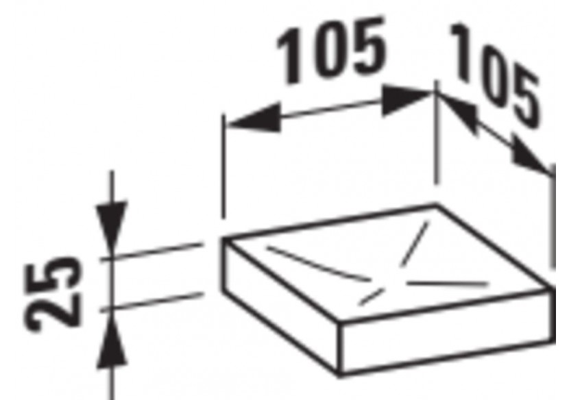 Porte-savon 'Boxy' matière plastique Kartell Vert émeraude - H3833300920001 - Laufen