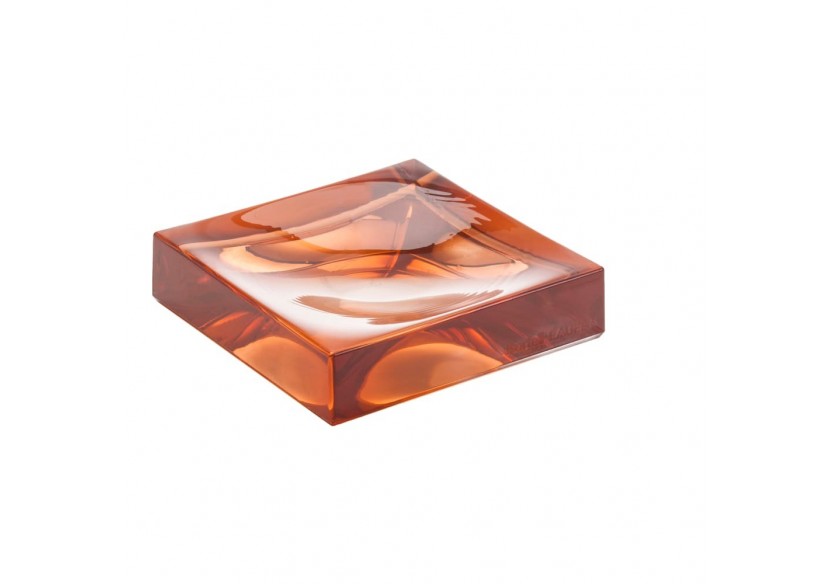 Porte-savon 'Boxy' matière plastique Kartell Rose poudré - H3833300930001 - Laufen