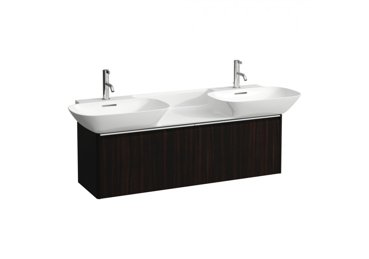 Meuble 2 tiroirs Base Orme foncé 1170 x 350 x 360 mm - H4030151102631 - Laufen