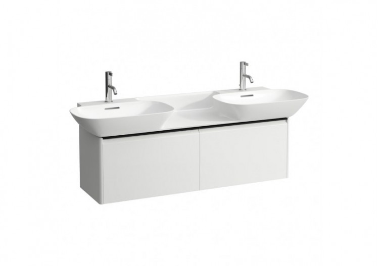 Meuble 2 tiroirs Base Blanc mat 1170 x 350 x 360 mm - H4030161102601 - Laufen