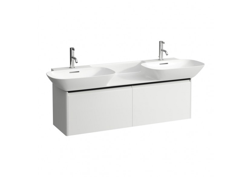 Meuble 2 tiroirs Base Blanc mat 1170 x 350 x 360 mm - H4030161102601 - Laufen