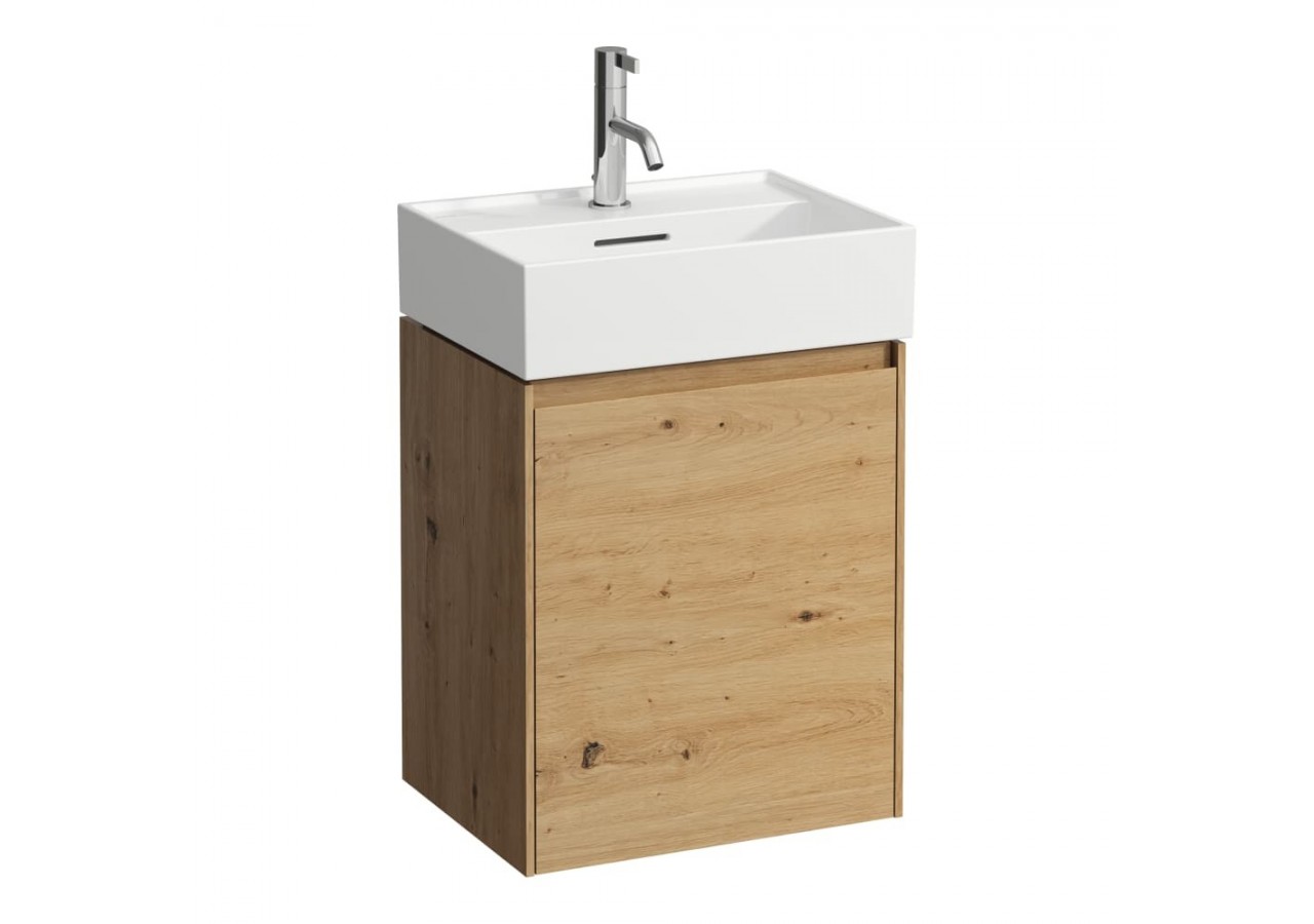 Meuble sous lavabo 450 1 porte Lani Chêne sauvage 435 x 330 x 515 mm - H4039111122671 - Laufen