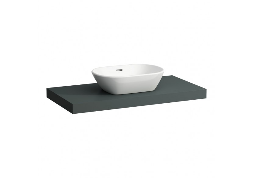 Plan de toilette Lani Gris signalisation 985 x 495 x 65 mm - H4046611122661 - Laufen