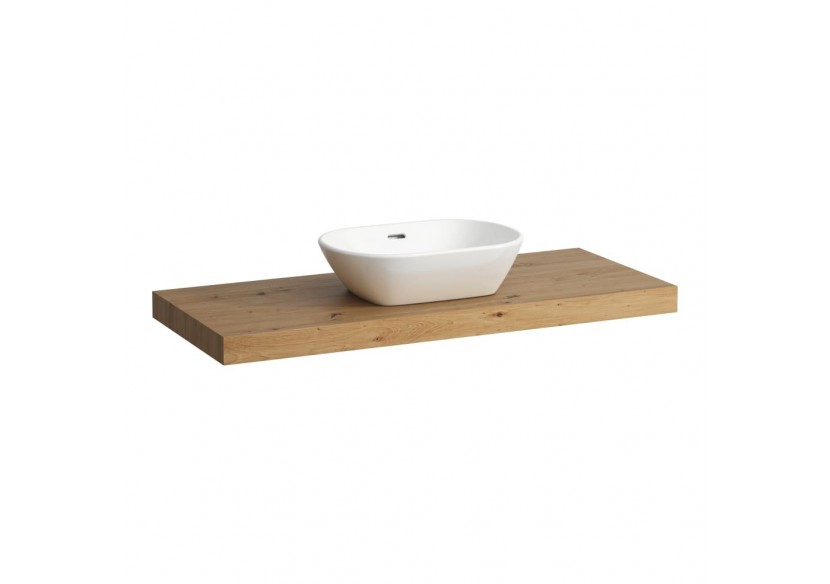 Plan de toilette Lani Chêne sauvage 1185 x 495 x 65 mm - H4046711122671 - Laufen