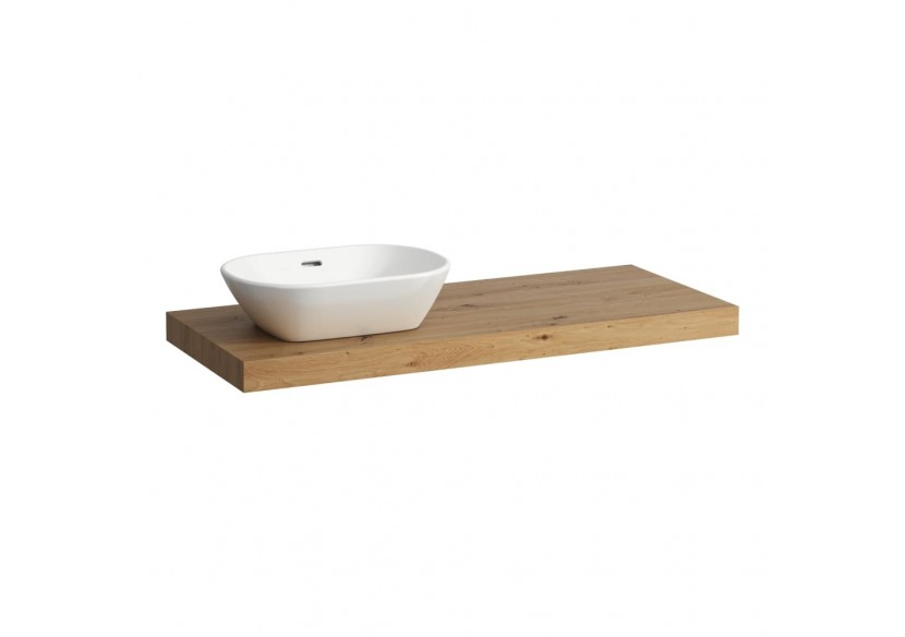 Plan de toilette Lani Chêne sauvage 1185 x 495 x 65 mm - H4046721122671 - Laufen
