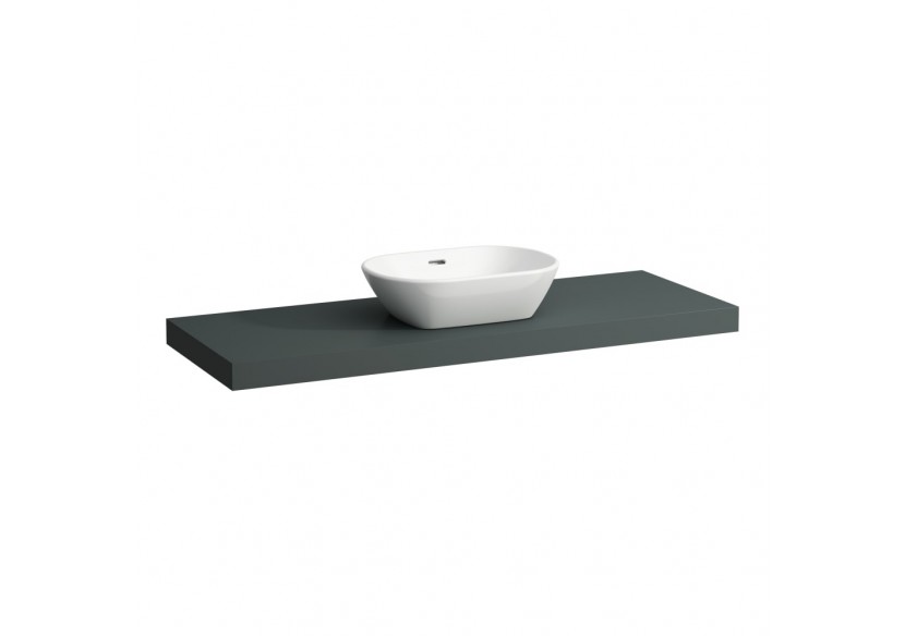 Plan de toilette Lani Gris signalisation 1370 x 495 x 65 mm - H4046811122661 - Laufen