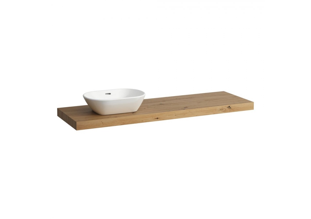 Plan de toilette Lani Chêne sauvage 1570 x 495 x 65 mm - H4046921122671 - Laufen