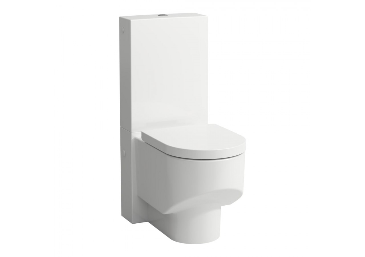 Wc au sol indépendant Sonar Blanc 610 x 425 x 1020 mm - H6003410009813 - Laufen