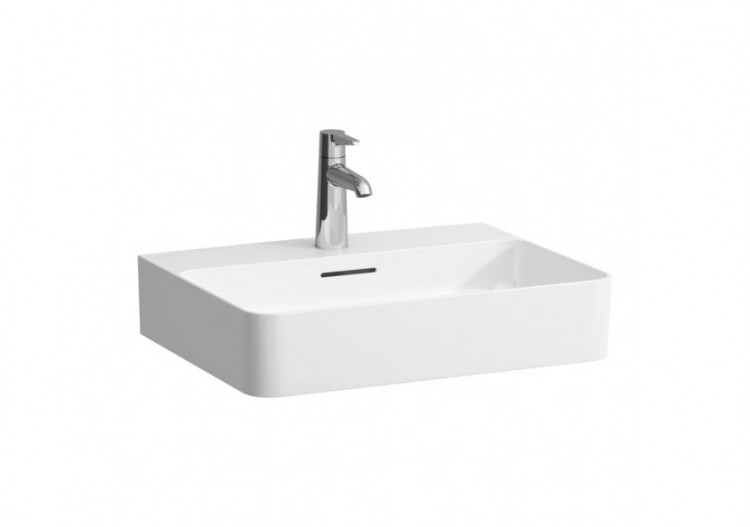 Lavabo mural ou à poser sur meuble Val Blanc LCC Active 550 x 420 x 155 mm - H810282A001041 - Laufen