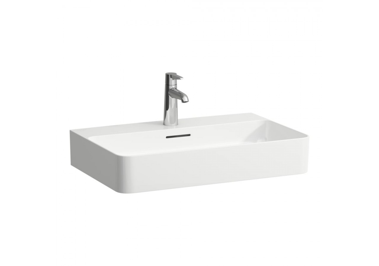Lavabo mural ou à poser sur meuble Val Blanc LCC Active 650 x 420 x 155 mm - H810284A001091 - Laufen
