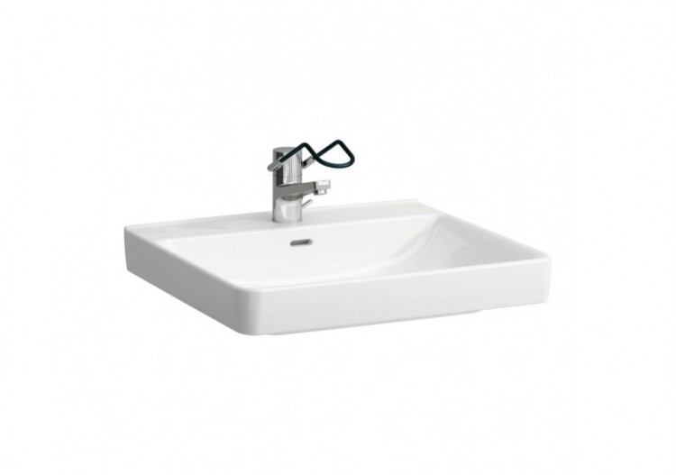 Lavabo PMR 'liberty' Liberty Blanc LCC Active 600 x 550 x 155 mm - H811950A001091 - Laufen