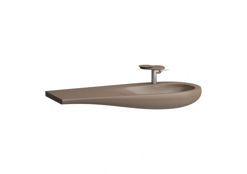 Lavabo mural ou à poser sur meuble Alessi Caffè mat 1200 x 500 x 140 mm - H8149741881091 - Laufen