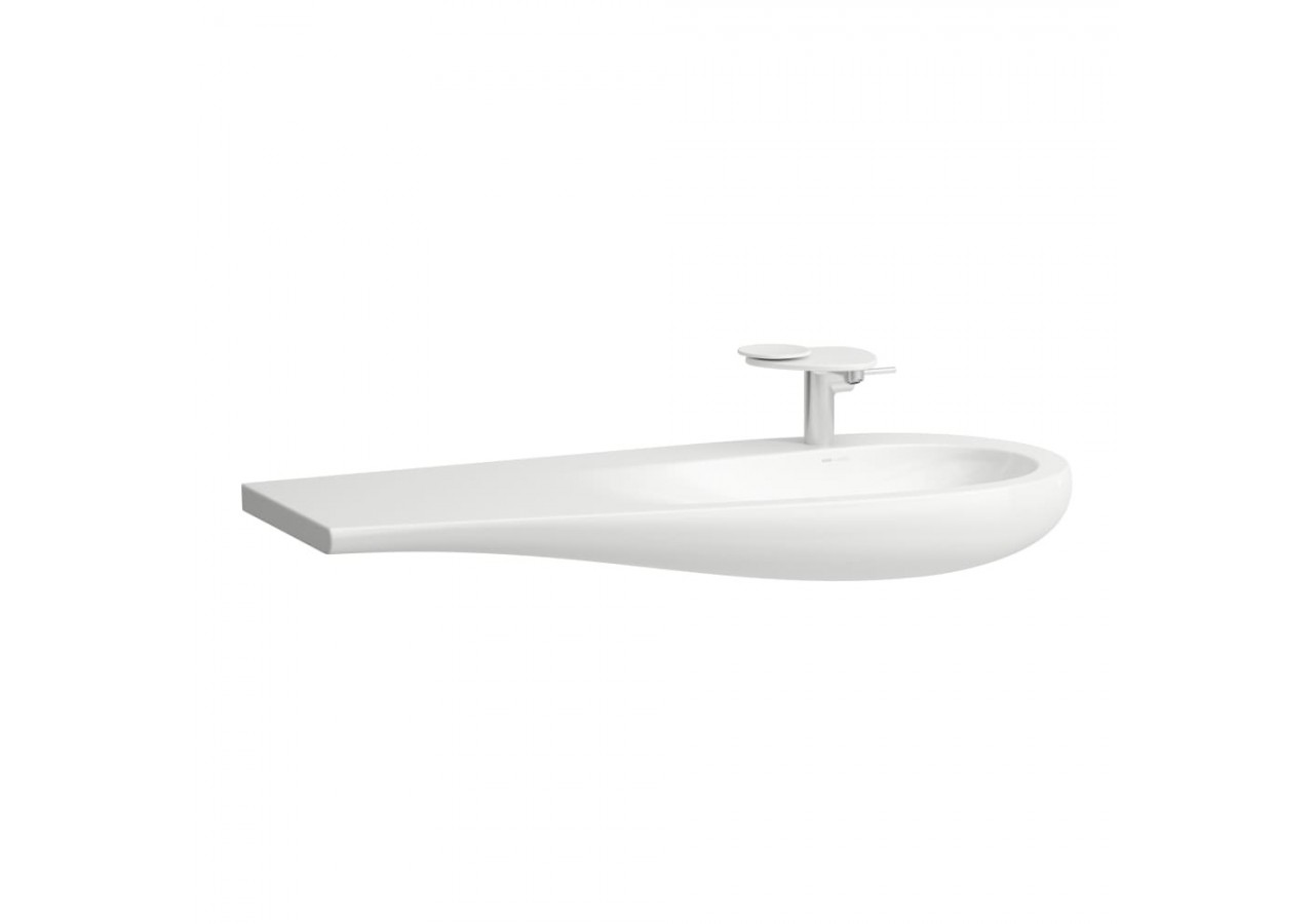 Lavabo mural ou à poser sur meuble Alessi Blanc mat 1200 x 500 x 140 mm - H8149747571041 - Laufen