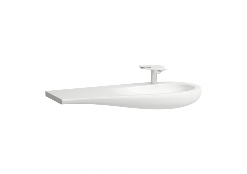 Lavabo mural ou à poser sur meuble Alessi Blanc mat 1200 x 500 x 140 mm - H8149747571091 - Laufen