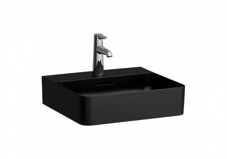 Lave-mains à poser Val Noir mat 450 x 420 x 155 mm - H8162807161111 - Laufen