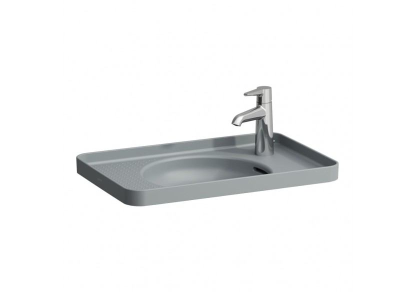 Vasque à encastrer par-dessus Val Graphite mat 550 x 360 x 145 mm - H8172817581121 - Laufen