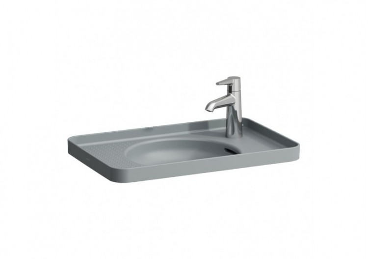 Vasque à encastrer par-dessus Val Graphite mat 550 x 360 x 145 mm - H8172817581141 - Laufen