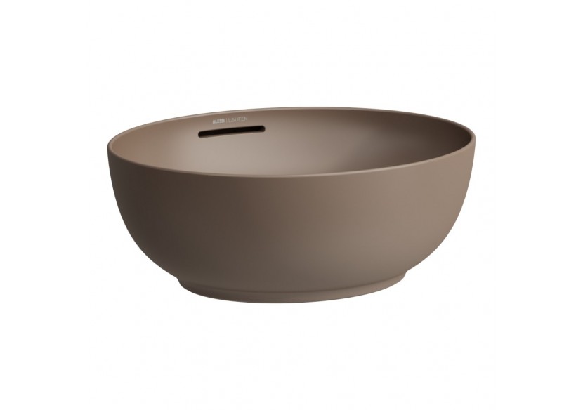 Vasque à poser Alessi Caffè mat 450 x 400 x 170 mm - H8189761881091 - Laufen